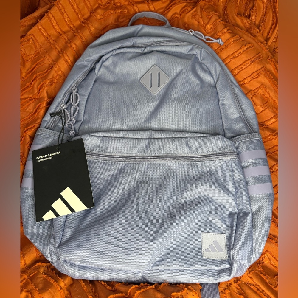Adidas Light Purple Backpack NEW